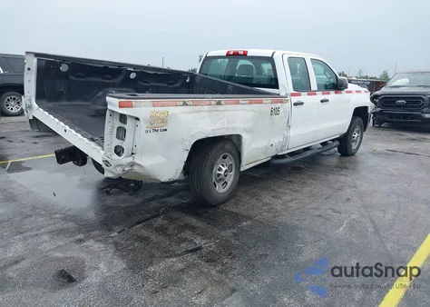 2018 Chevrolet Silverado 2500Hd Wt из США, поврежденный, VIN 1GC2CUEG6JZ186007